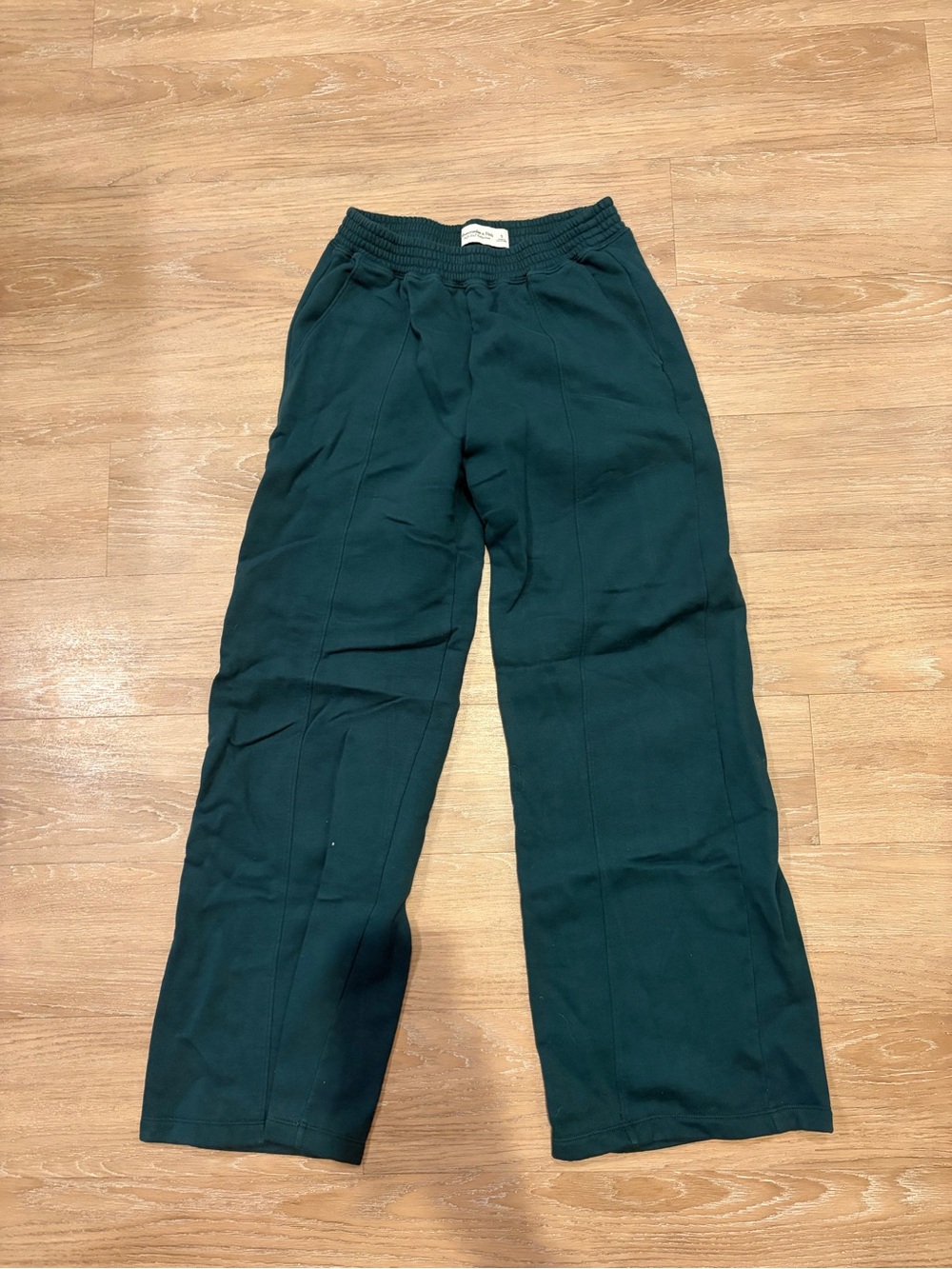 Abercrombie & Fitch Forest Green Jogger Pants